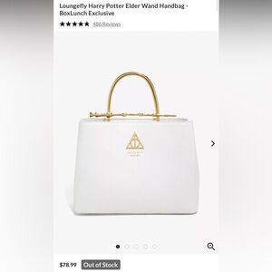 Loungefly Harry Potter Elder Wand Deathly Hallows purse